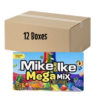 Mike And Ike Mega Mix 141g - 12 Theatre Boxes American Candy - Aussie Variety-AU Ancel Online