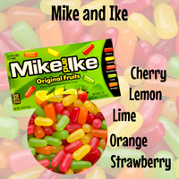 Mike And Ike Original Fruit 141g - 12 Pack American Candy