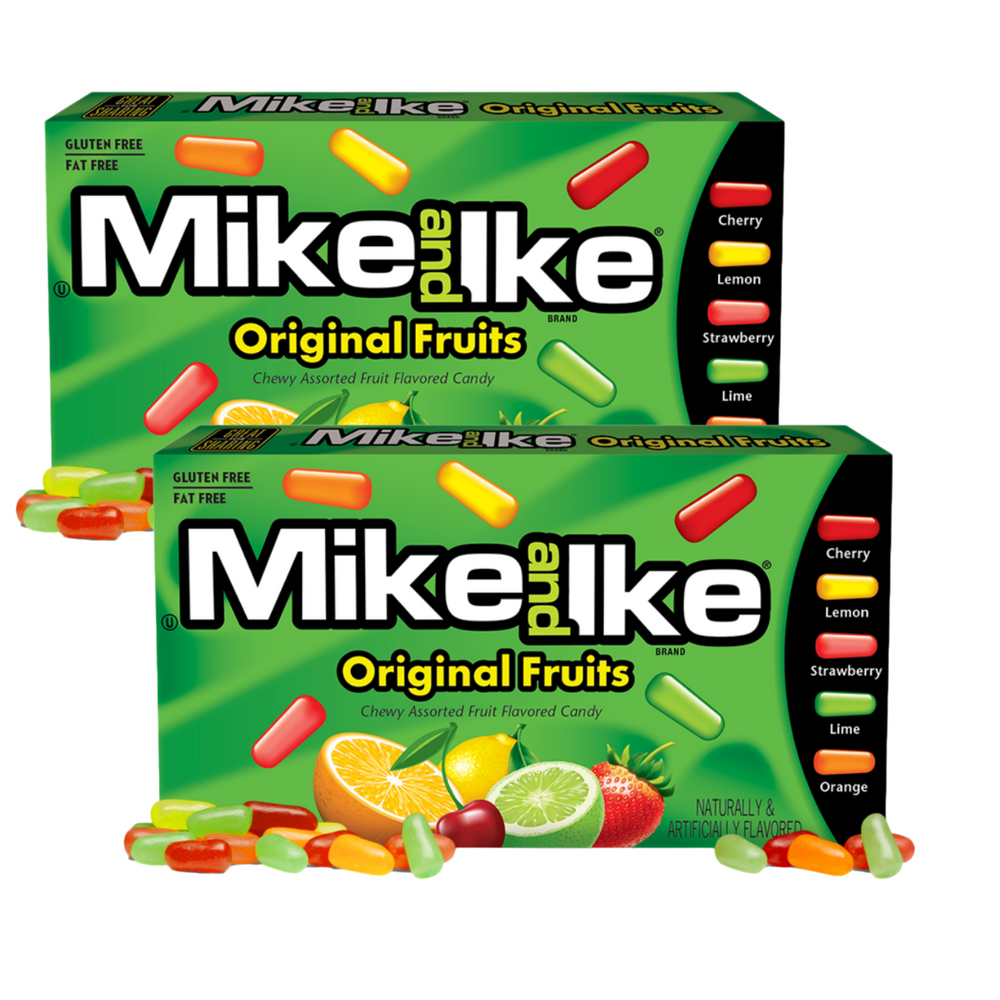 Mike And Ike Original Fruit 141g - 2 Pack American Candy - Aussie Variety-AU Ancel Online