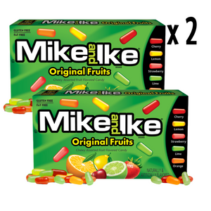 Mike And Ike Original Fruit 141g - 2 Pack American Candy