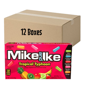 Mike And Ike Tropical Typhoon 141g American Candy 12 Theatre Box - Aussie Variety-AU Ancel Online