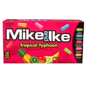 Mike And Ike Tropical Typhoon 141g American Candy 2 Theatre Box