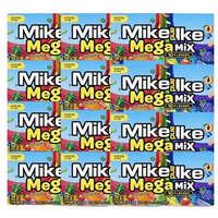 Mike And Ike Mega Mix 141g - 12 Theatre Boxes American Candy - Aussie Variety-AU Ancel Online
