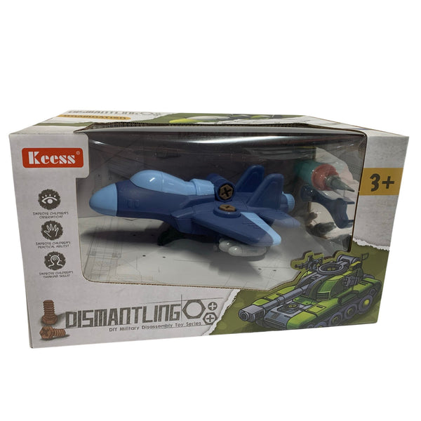 Military Disassembly DIY Building Series Plane Kids Toy - Aussie Variety-AU Ancel Online
