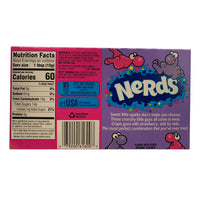 Nerds Candy Strawberry And Grape141g Theatre Box - 2 Pack American Candy