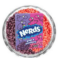Nerds Lollies Strawberry and Grape 45g - 4 Box Pack