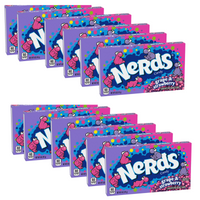 Nerds Candy Strawberry And Grape141g Theatre Box - 12 Pack American Candy
