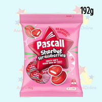 Pascall Sherbet Strawberries 192g - Aussie Variety-AU Ancel Online