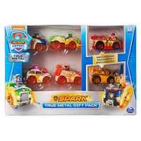 PAW Patrol True Metal Spark Gift Pack of 6 Collectible Vehicles
