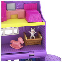 Pocket Doll House - Pollyville Pocket House With Doll And Accessories
