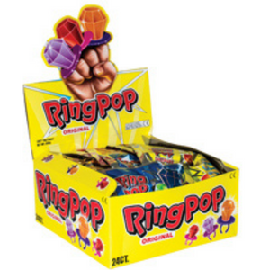 Ring Pop 14g x 24 Piece Pack