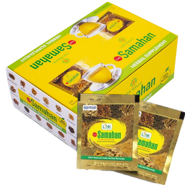 Samahan Ayurvedic Herbal Tea 100 Sachets - Aussie Variety-AU Ancel Online