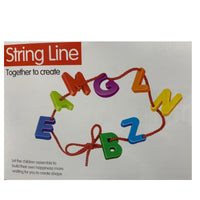 Seton Letters Puzzle Block 120 Pieces In 8 Assorted Colours Building Kids Toy
