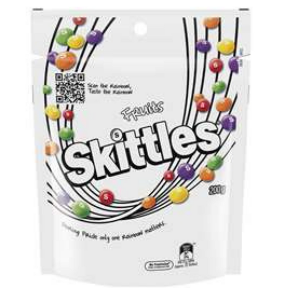 Skittles Fruits 200g (Sharing Pouch) - Aussie Variety-AU Ancel Online