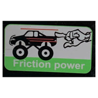 Monster Truck 4x4 Drive – Friction Power (BLUE)