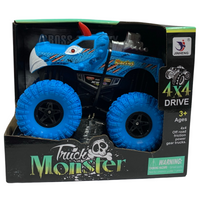 Monster Truck 4x4 Drive – Friction Power (BLUE)
