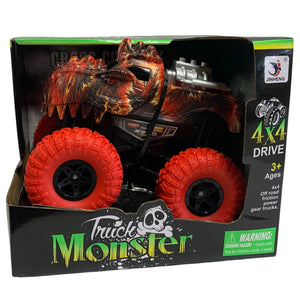 Monster Truck 4x4 Drive – Friction Power (RED)