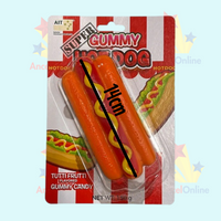 Super Gummy Hot Dog 150g Tutti Frutti Flavour
