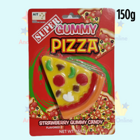 Super Gummy Pizza 150g Strawberry Flavour