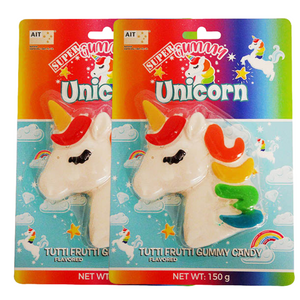 Super Gummy Unicorn 150g Tutti Frutti - 2 Pack - Aussie Variety-AU Ancel Online