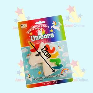 Super Gummy Unicorn 150g Tutti Frutti - 2 Pack - Aussie Variety-AU Ancel Online