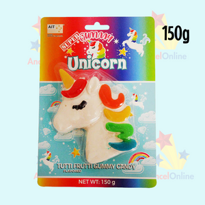 Super Gummy Unicorn 150g Tutti Frutti - 2 Pack - Aussie Variety-AU Ancel Online