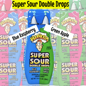 Warheads Super Sour Double Drops 30ml - 24 Pack - Aussie Variety-AU Ancel Online