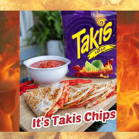 Takis Fuego Hot Chilli Pepper And Lime Tortilla Chips 113g - USA
