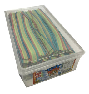 TNT Rainbow Sour Straps 1.4kg (200 Straps) - Aussie Variety-AU Ancel Online