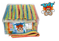 TNT Rainbow Sour Straps 1.4kg (200 Straps) - Aussie Variety-AU Ancel Online
