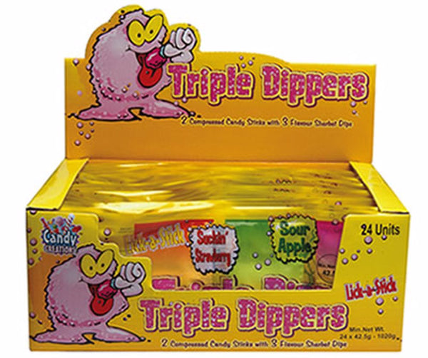 Triple Dippers 42g - 24 Packs - Aussie Variety-AU Ancel Online