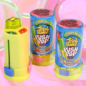 Triple Power Push Pop 34g - 16 Piece Pack (Assorted Flavours) - Aussie Variety-AU Ancel Online