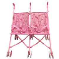 Twin Dolls Stroller To Fit Up To 46cm Doll - Aussie Variety-AU Ancel Online