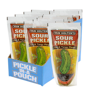 Van Holten Sour Pickle Tart And Tangy Flavour x 12 Product Of USA
