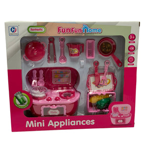 Pretend Play Kitchen Play Set – Stove Utensils Pot And Pan Play Food