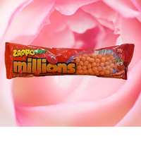 Zappo Millions Strawberry Flavour 75g x 6 Piece Pack - Aussie Variety-AU Ancel Online