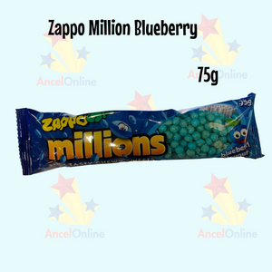 Zappo Millions Blueberry Flavour 75g - 24 Pack - Aussie Variety-AU Ancel Online