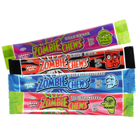 Zombie Chews Assorted Flavours 28g - 60 Bar Pack - Aussie Variety-AU Ancel Online